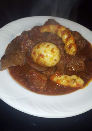 A picture of Ayamase sauce.
