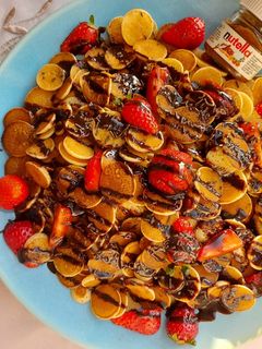 صورة لوصفة Mini pancakesميني بانكيك