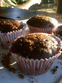 Una foto de Muffins de chocolate en 3 pasos