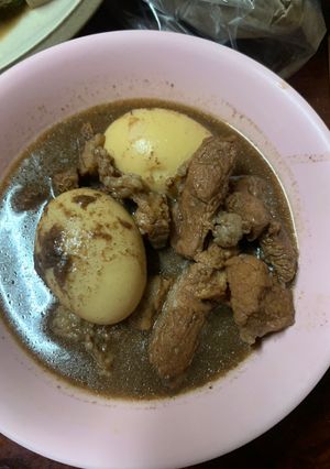 รูปของ ไข่พะโล้หมูสามชั้น คีโต