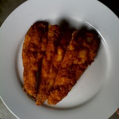 A picture of Fried Baby hake.