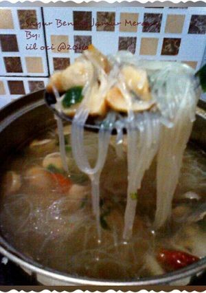 Foto resep Sayur Bening Soun Jamur Merang