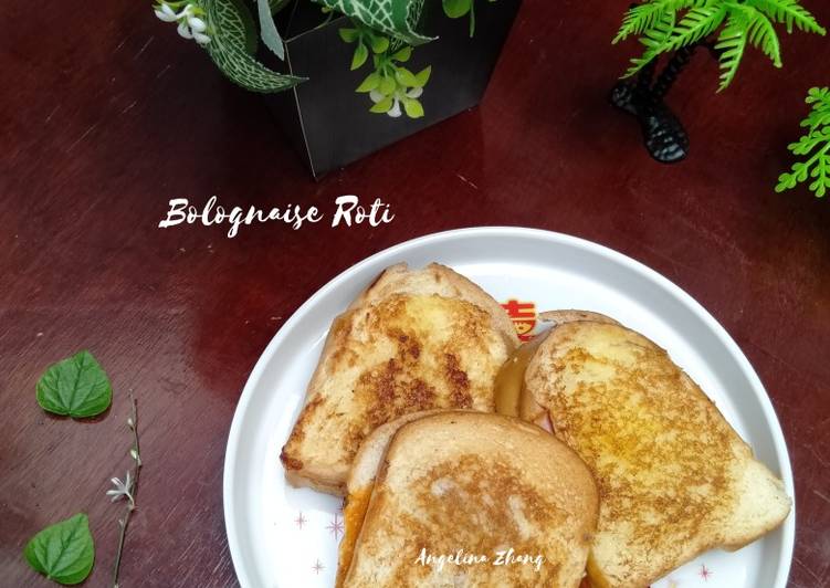 Resep Bolognaise Roti, Sempurna