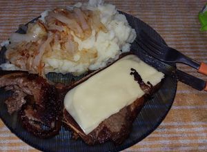 Una foto de Cena deliciosa