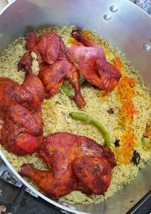 صورة لوصفة مندي دجاج