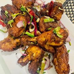 A picture of Malaysian Chicken fry (Ayam goreng).