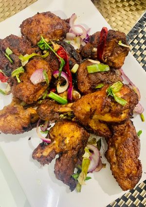 A picture of Malaysian Chicken fry (Ayam goreng).