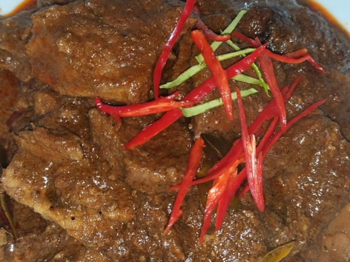  Resep gampang membuat Rendang daging sapi dijamin istimewa