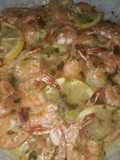 Gamberi gratinati