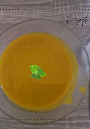 Foto resep Pumpkin sup, sup labu