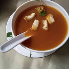 A picture of Tomato soup.