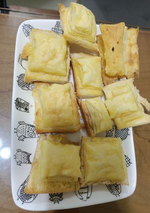 創意酥皮蜜糖吐司 的食譜成品照片