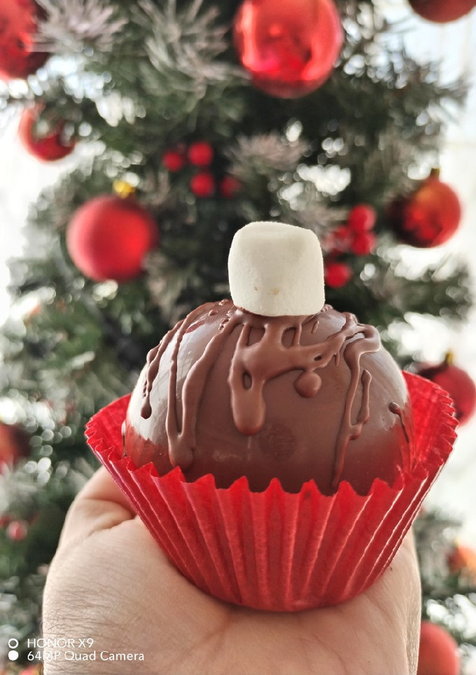 Una foto de Bombas de chocolate