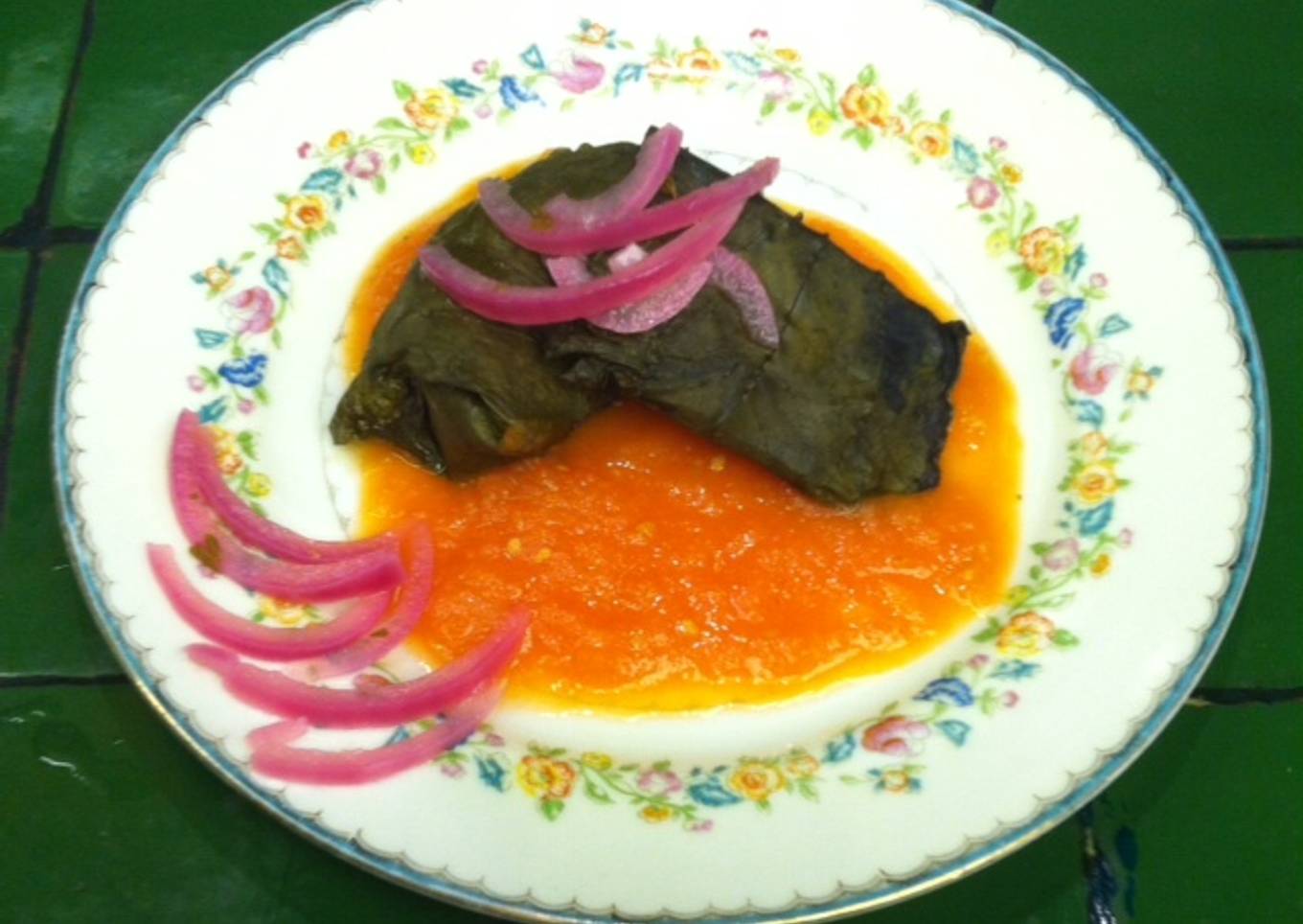 "X mak'ulan waaj" - Tamales de hoja santa