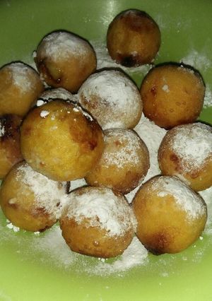 Foto resep Bola ubi salju isi gula merah
