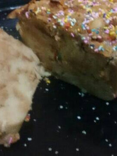 Una foto de Budín de pan con corteza de pan de miga✍