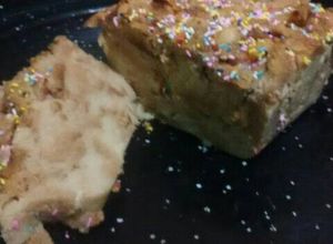 Una foto de Budín de pan con corteza de pan de miga✍