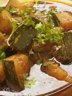 कोहळ्याची भाजी (kohalyacchi bhaji recipe in marathi) रेसिपी चे मुख्य फोटो 