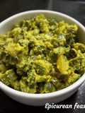 Chichinga posto/ Snake gourd in poppy seed paste