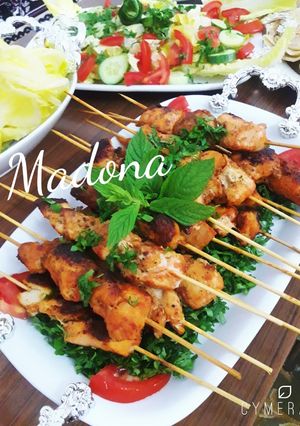صورة لوصفة اسياخ الشيش المدخن