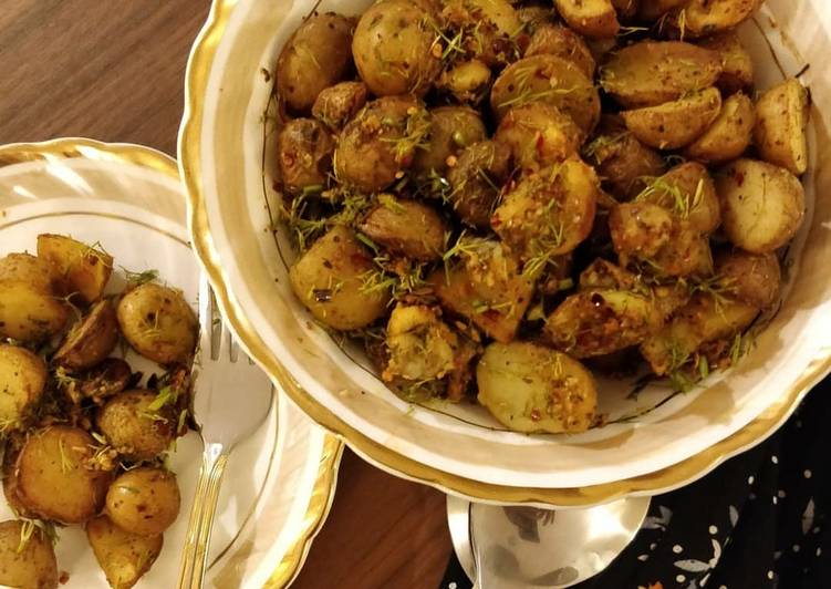 Step-by-Step Guide to Make Ultimate Garlic herb baby potatoes