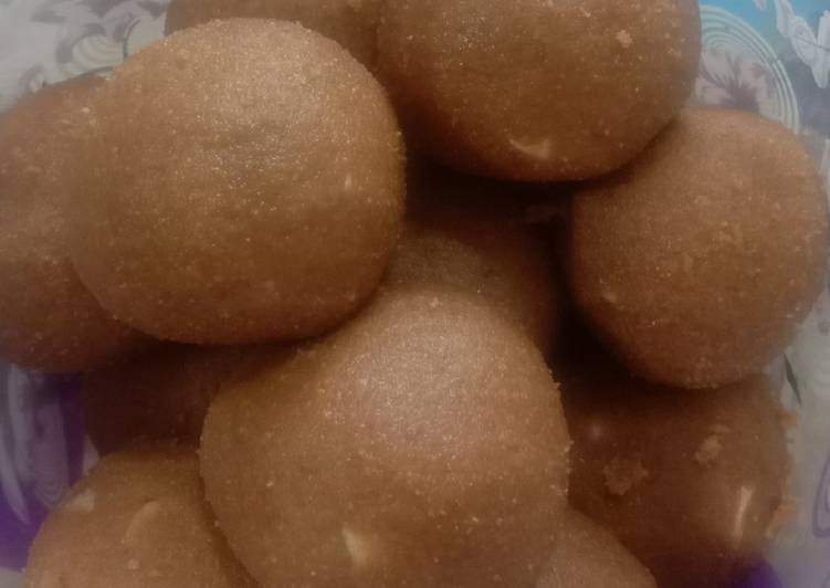 Wheat flour ladoo