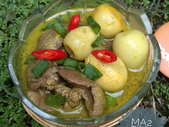 Resep Empal Gentong Hati Ayam &amp;amp; Telur Puyuh Anti Gagal