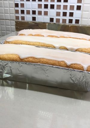 Una foto de Budín de Limón
