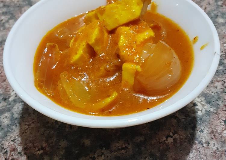 Paneer do pyaza