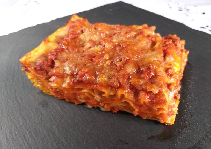 La mia lasagna rivisitata