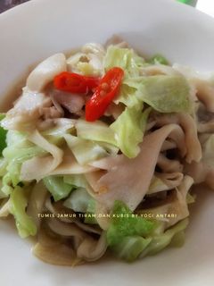 Foto resep Tumis Jamur Tiram & Kubis