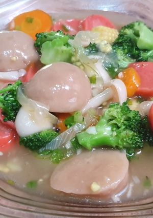 Foto resep Capcay Kuah Kental