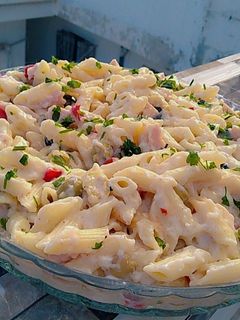 صورة لوصفة معكرونة Pâte á la crème 🤩