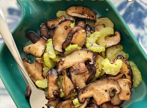 Gambar Grilled Mushroom Celery