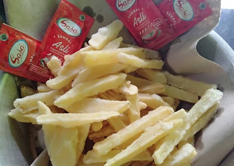 Kentang goreng ala kfc