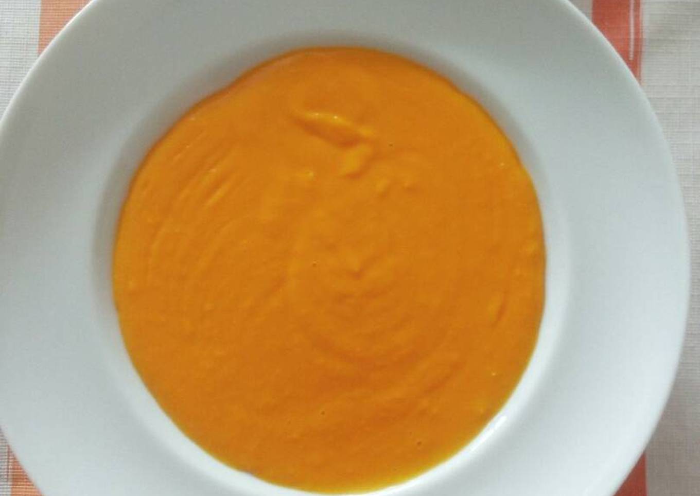 Crema de calabaza