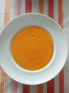 Una foto de Crema de calabaza