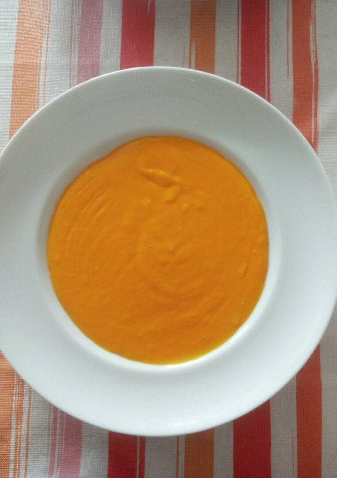 Una foto de Crema de calabaza