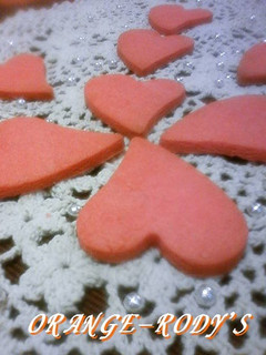 A picture of Strawberry Chocolate Cookies for Valentine's Day.