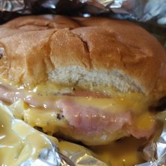 A picture of Tailgate Ham & Cheese Sandwiches.