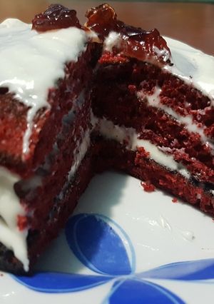 Una foto de Hotcakes de pastel