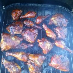 A picture of Grilled Glazed Chicken.
