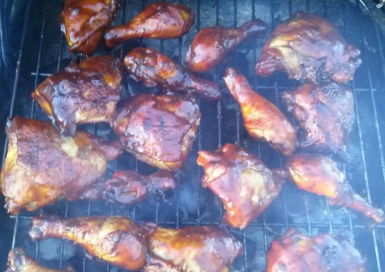 Simple Way to Prepare Any-night-of-the-week Grilled Glazed Chicken