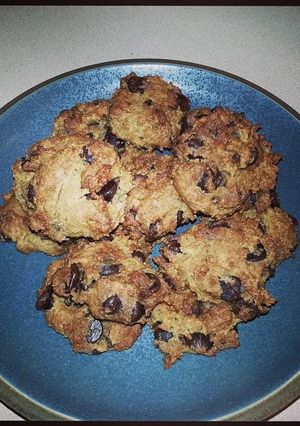 A picture of Heidi's Healthy Chocolate Chip Cookies - Gluten Free!.
