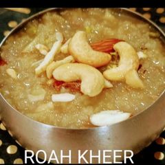 A picture of Rohe(sugarcane juice) Kheer.