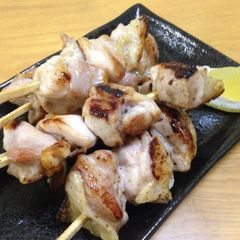 A picture of Salted Grilled Chicken Yakitori.