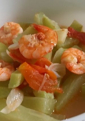 Foto resep Cah Labu Udangku