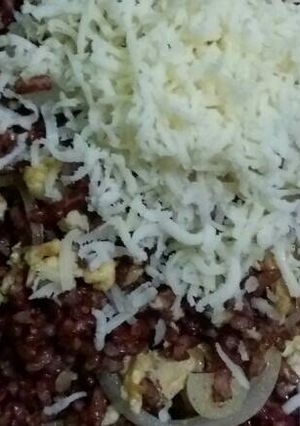 Foto resep Nasi goreng beras merah