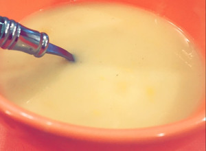 صورة لوصفة شوربة كريمه بالذره