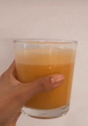 Foto de Sumo de Laranja e Maçã